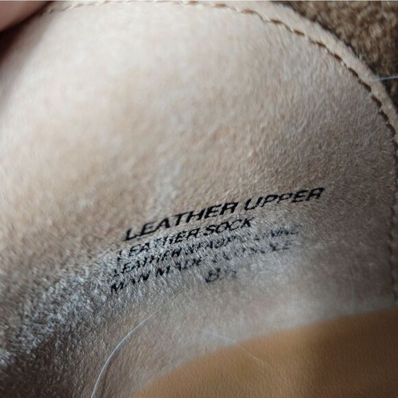 Seychelles Leather Floodplain Sand Suede Leather Ankle Booties Women's Size 8 - Picture 12 of 16